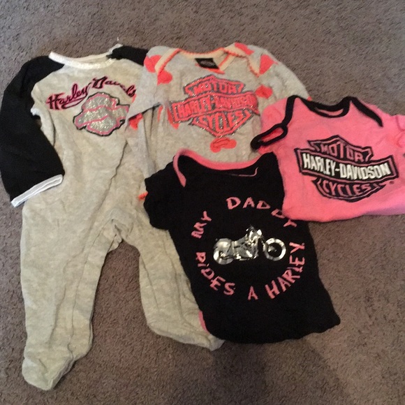 Harley Davidson Shirts Tops Harley Davidson Baby Clothes Poshmark